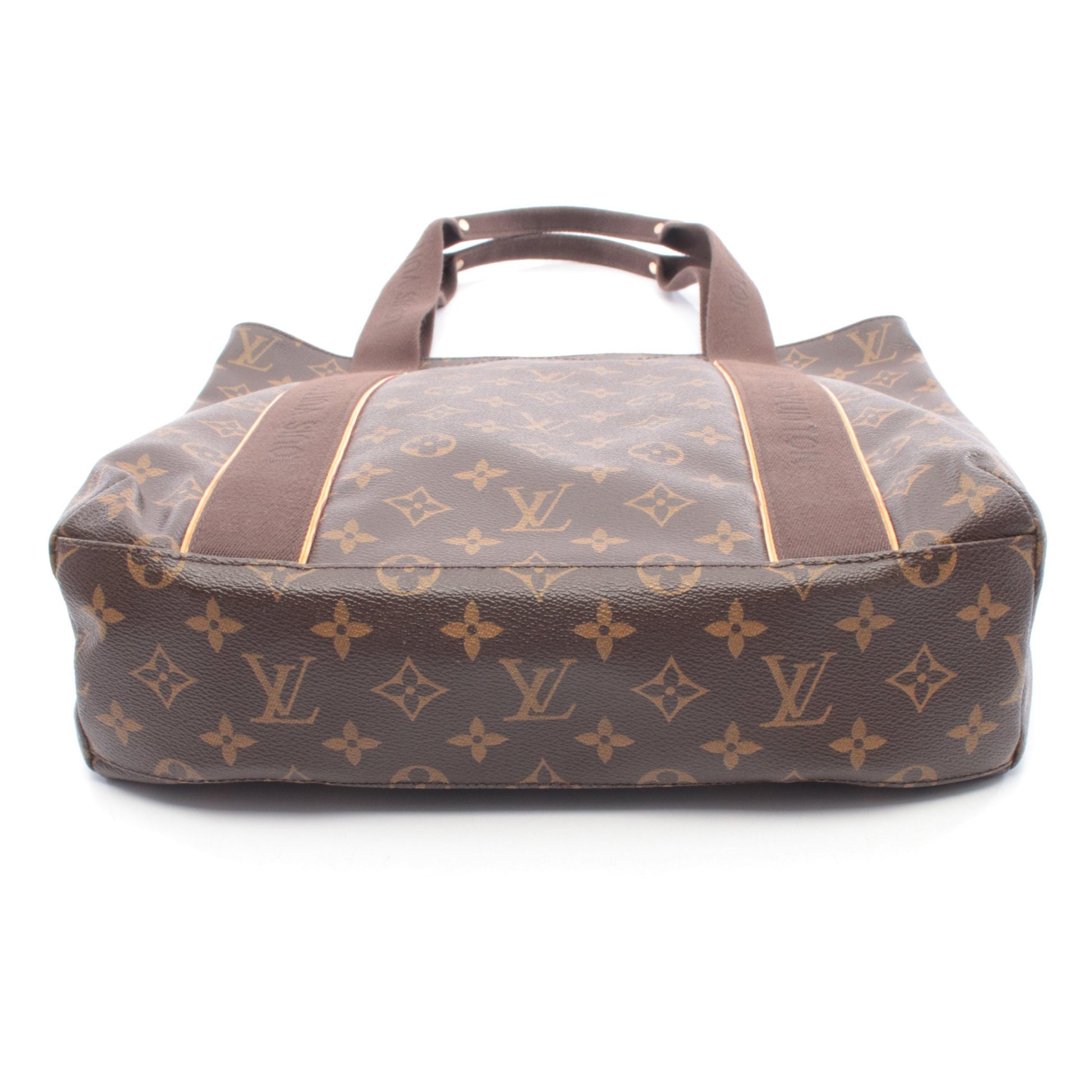 カバ ボブール モノグラム ショルダーバッグ トートバッグ PVC レザー ブラウン ルイヴィトン バッグ LOUIS VUITTON