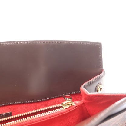 リヴォリMM ダミエエベヌ ハンドバッグ PVC レザー ブラウン 2WAY ルイヴィトン バッグ LOUIS VUITTON