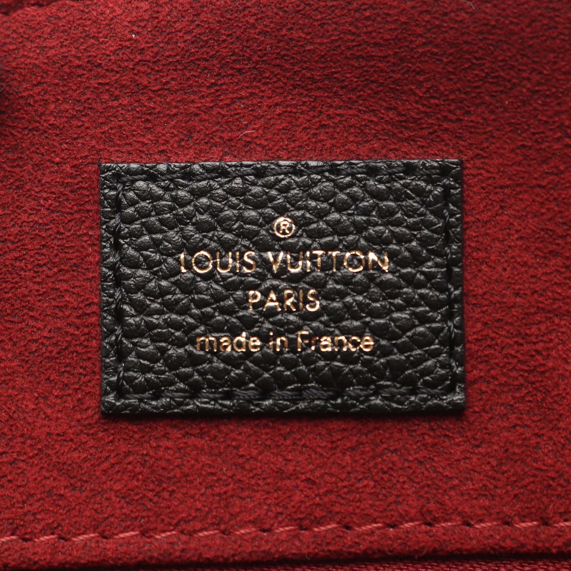 グラン パレMM モノグラムアンプラント ハンドバッグ レザー ブラック 2WAY ルイヴィトン バッグ LOUIS VUITTON