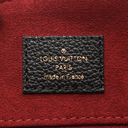 グラン パレMM モノグラムアンプラント ハンドバッグ レザー ブラック 2WAY ルイヴィトン バッグ LOUIS VUITTON