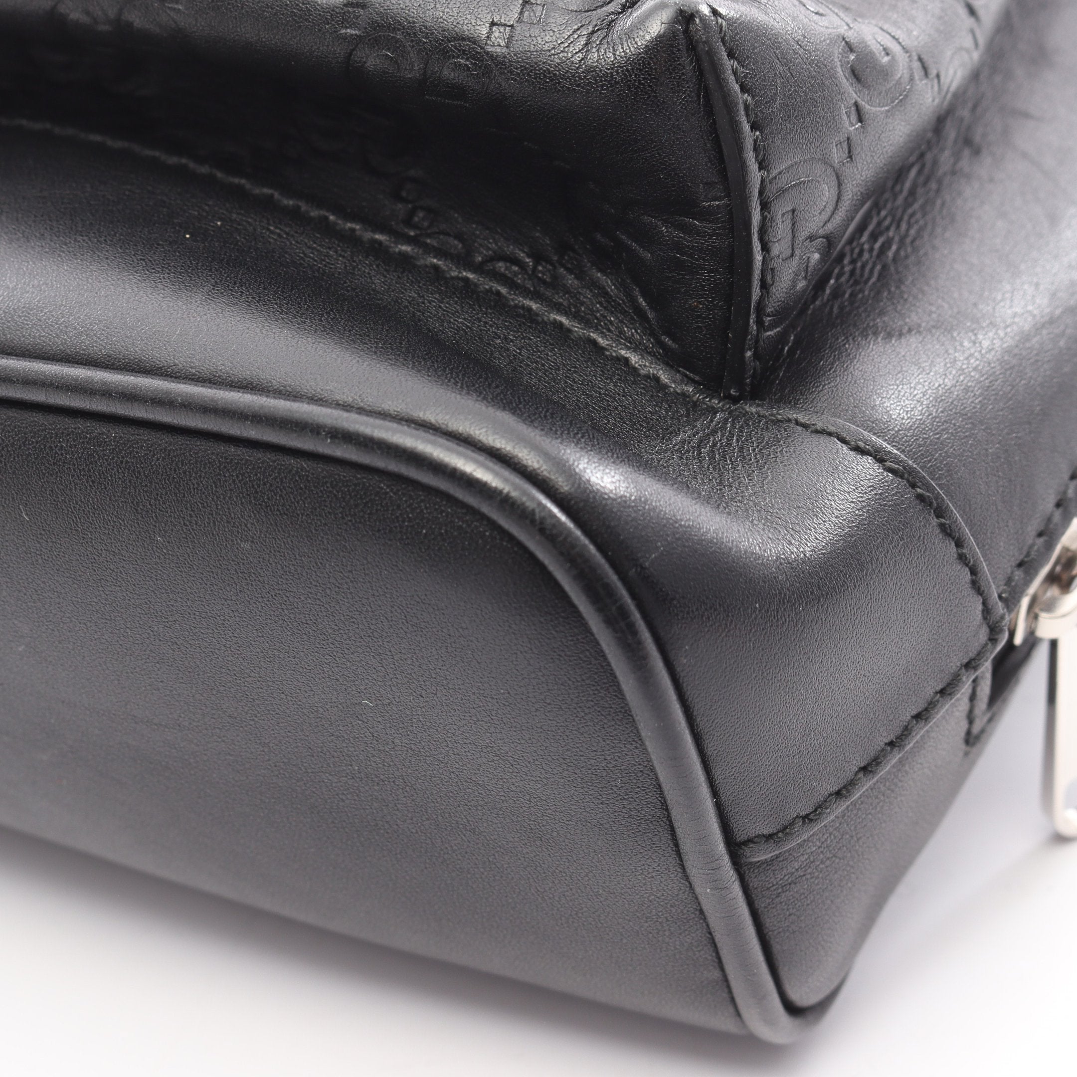 グッチシマ ボディバッグ レザー ブラック グッチ – RECLO