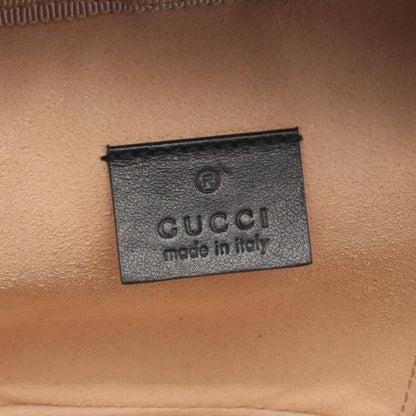 GGマーモント ミニ バックパック リュックサック レザー ブラック グッチ バッグ GUCCI