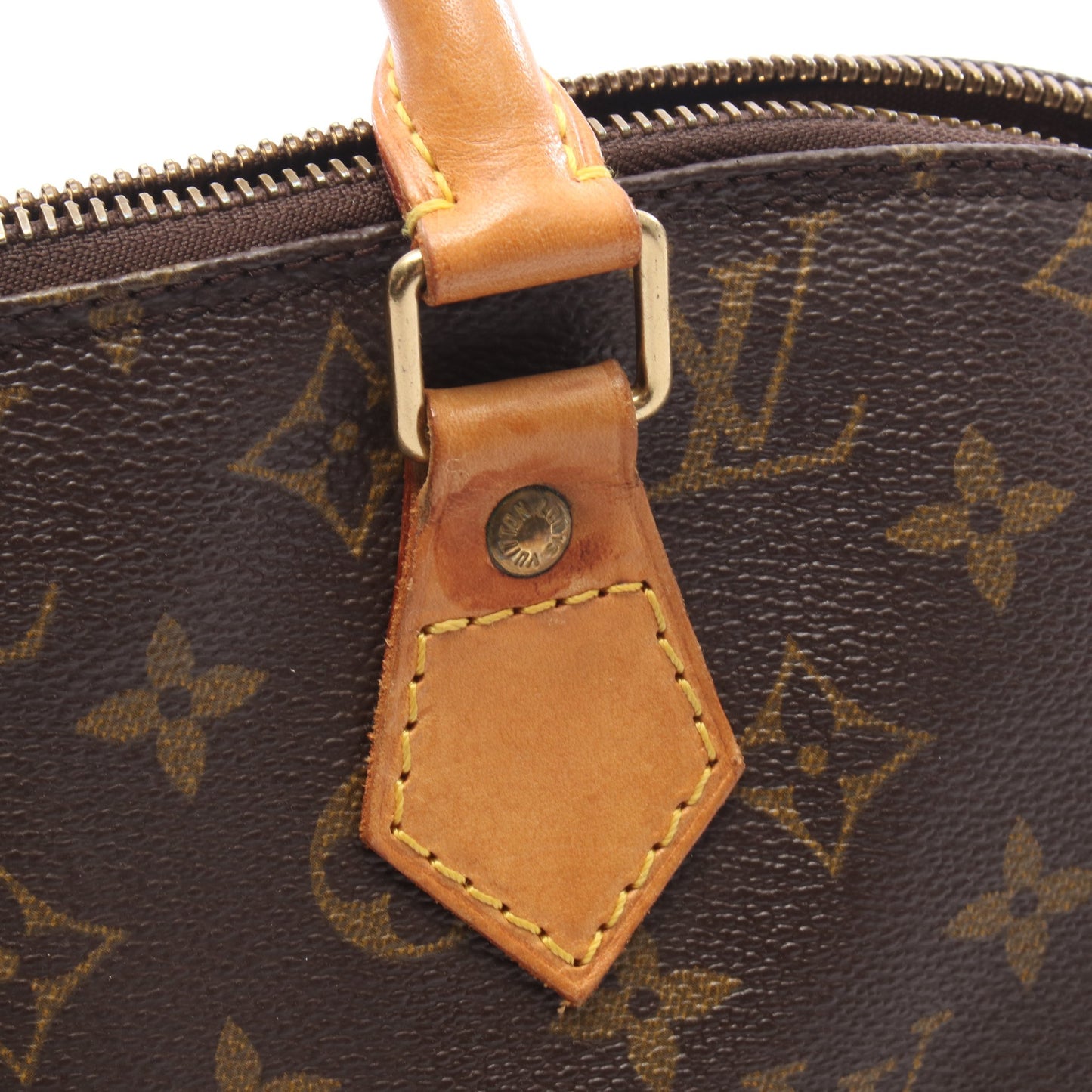 アルマPM モノグラム ハンドバッグ PVC レザー ブラウン ルイヴィトン バッグ LOUIS VUITTON