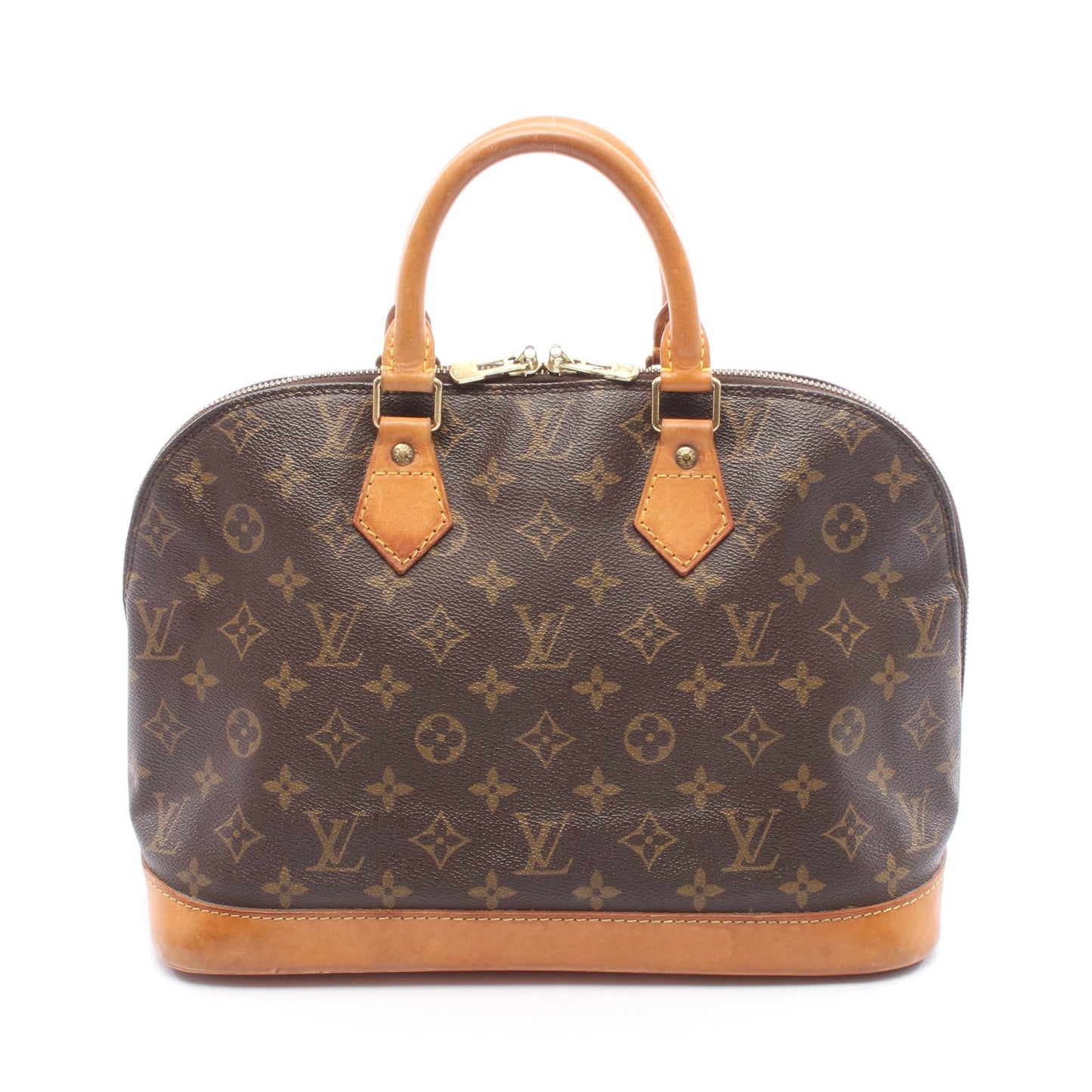 アルマPM モノグラム ハンドバッグ PVC レザー ブラウン ルイヴィトン バッグ LOUIS VUITTON