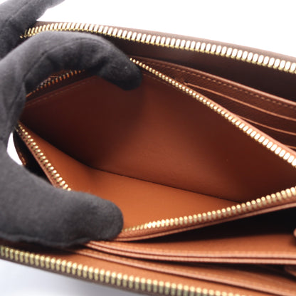 ジッピーウォレット モノグラム ラウンドファスナー長財布 PVC ブラウン ルイヴィトン 財布・小物 LOUIS VUITTON