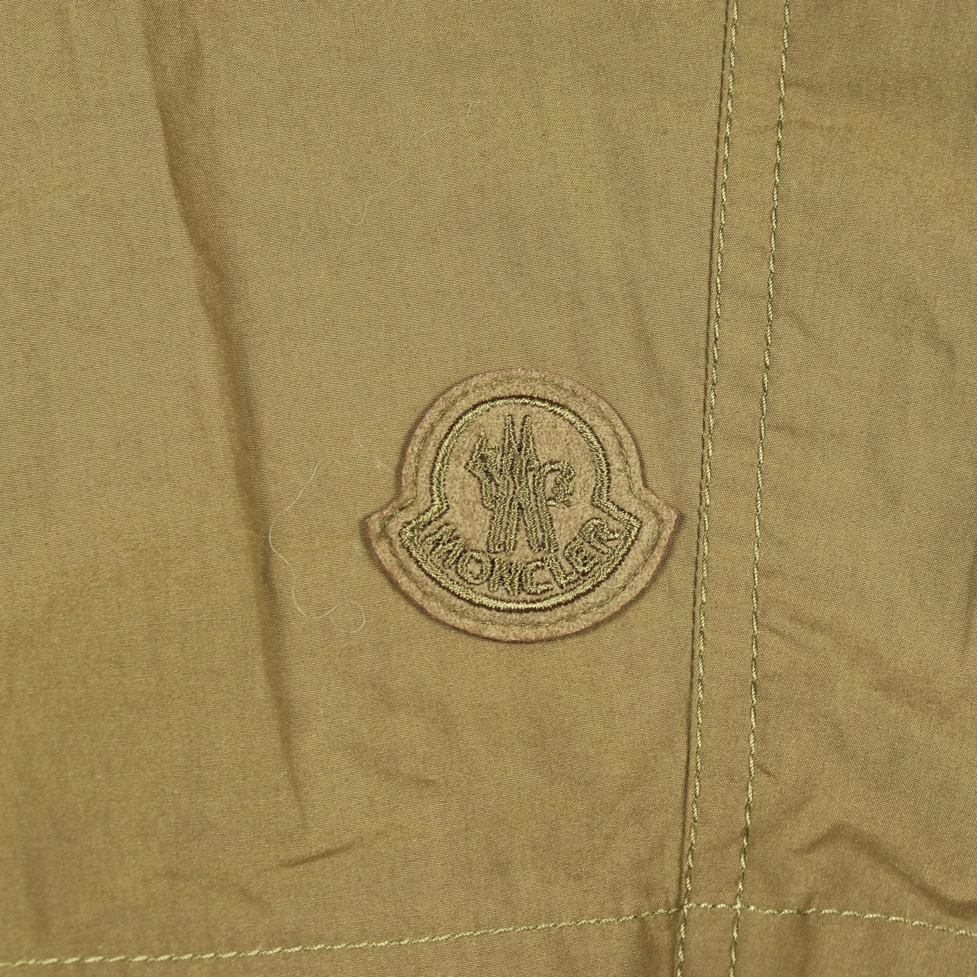 GENIUS 2 MONCLER 1952 ショート パンツ コットン カーキグリーン モンクレール ボトムス MONCLER