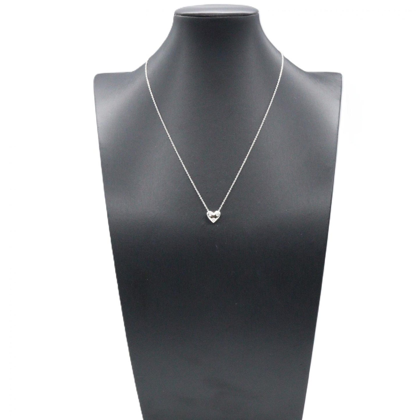 ドッツネックレス 3PD ネックレス K18WG ダイヤモンド ホワイトゴールド クリア ティファニー アクセサリー TIFFANY & Co.