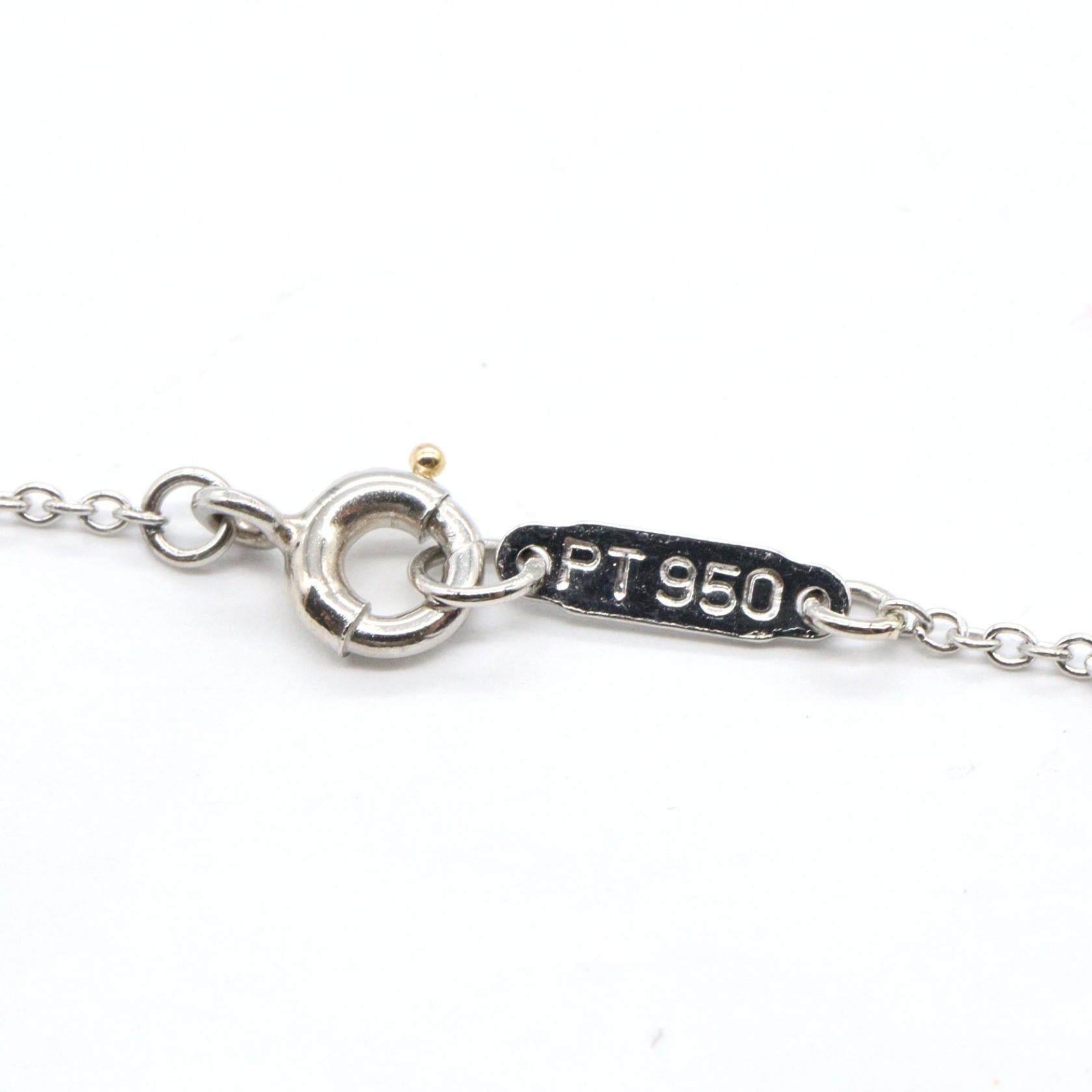 ドッツネックレス 3PD ネックレス K18WG ダイヤモンド ホワイトゴールド クリア ティファニー アクセサリー TIFFANY & Co.