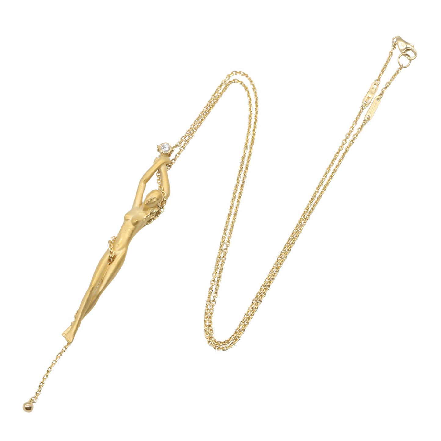 ダイヤ ネックレス ネックレス K18YG ダイヤモンド イエローゴールド クリア カレライカレラ アクセサリー Carrera y Carrera