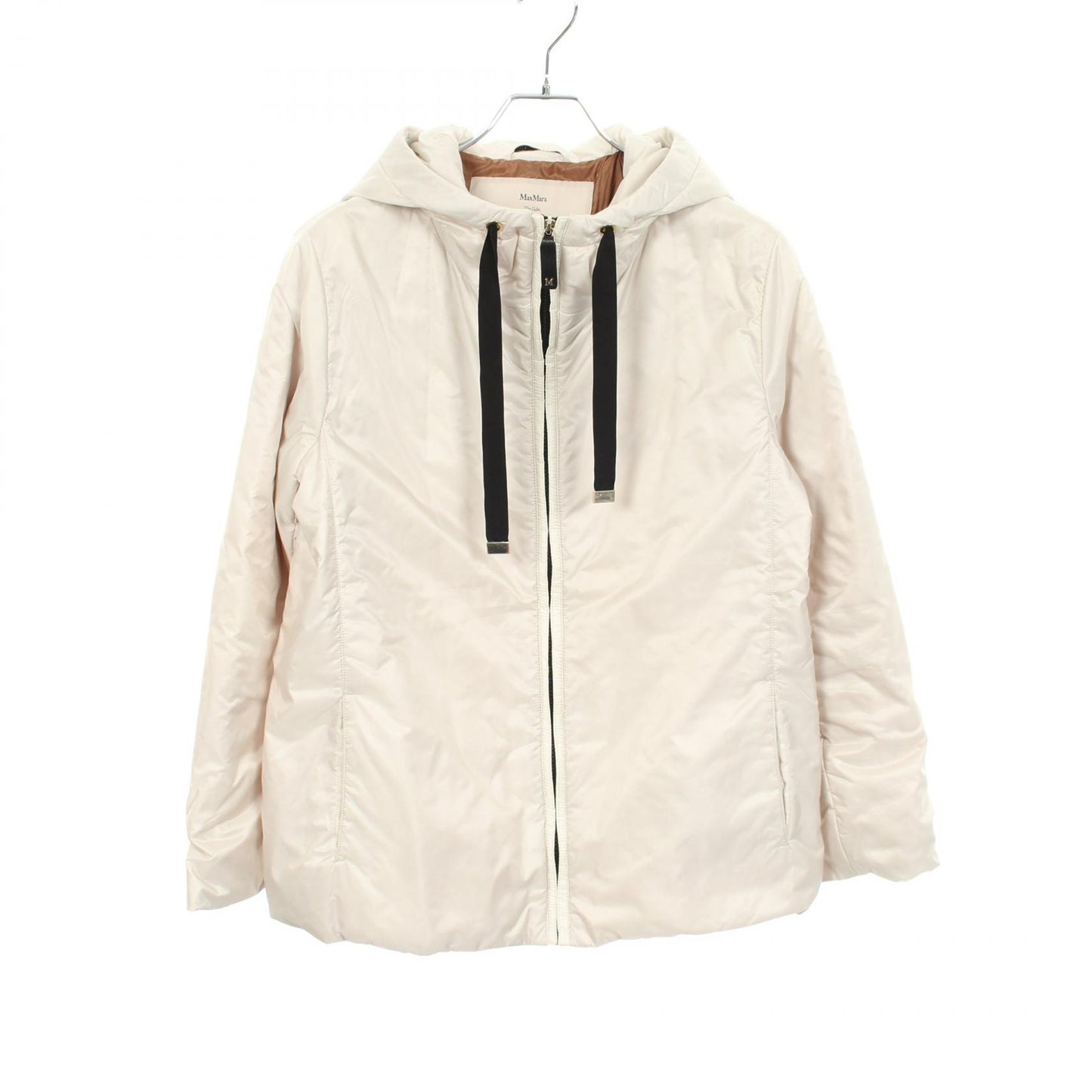 The Cube CAMELUKE フード付き 中綿 ジャケット オフホワイト マックスマーラ アウター Max Mara