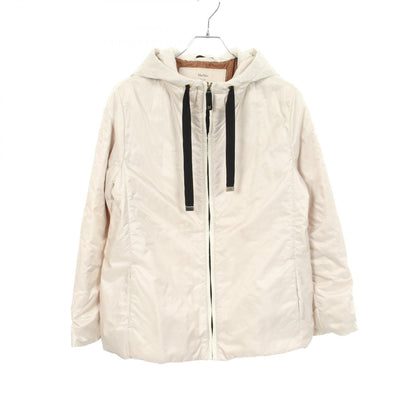 The Cube CAMELUKE フード付き 中綿 ジャケット オフホワイト マックスマーラ アウター Max Mara