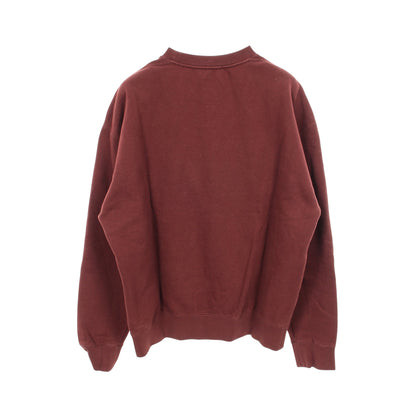 クルーネック スウェットシャツ コットン ブラウン ジルサンダープラス トップス JIL SANDER＋