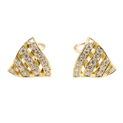 ダイヤ イヤリング イヤリング K18YG ダイヤモンド イエローゴールド クリア ミキモト アクセサリー MIKIMOTO