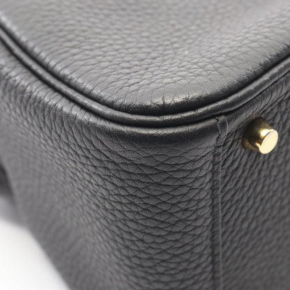 リンディ ミニ ショルダーバッグ トリヨンクレマンス ブラック ゴールド金具 U刻印 エルメス バッグ HERMES