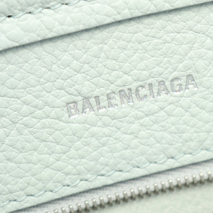 Everyday XS North South ハンドバッグ レザー ライトグリーン 2WAY バレンシアガ バッグ BALENCIAGA