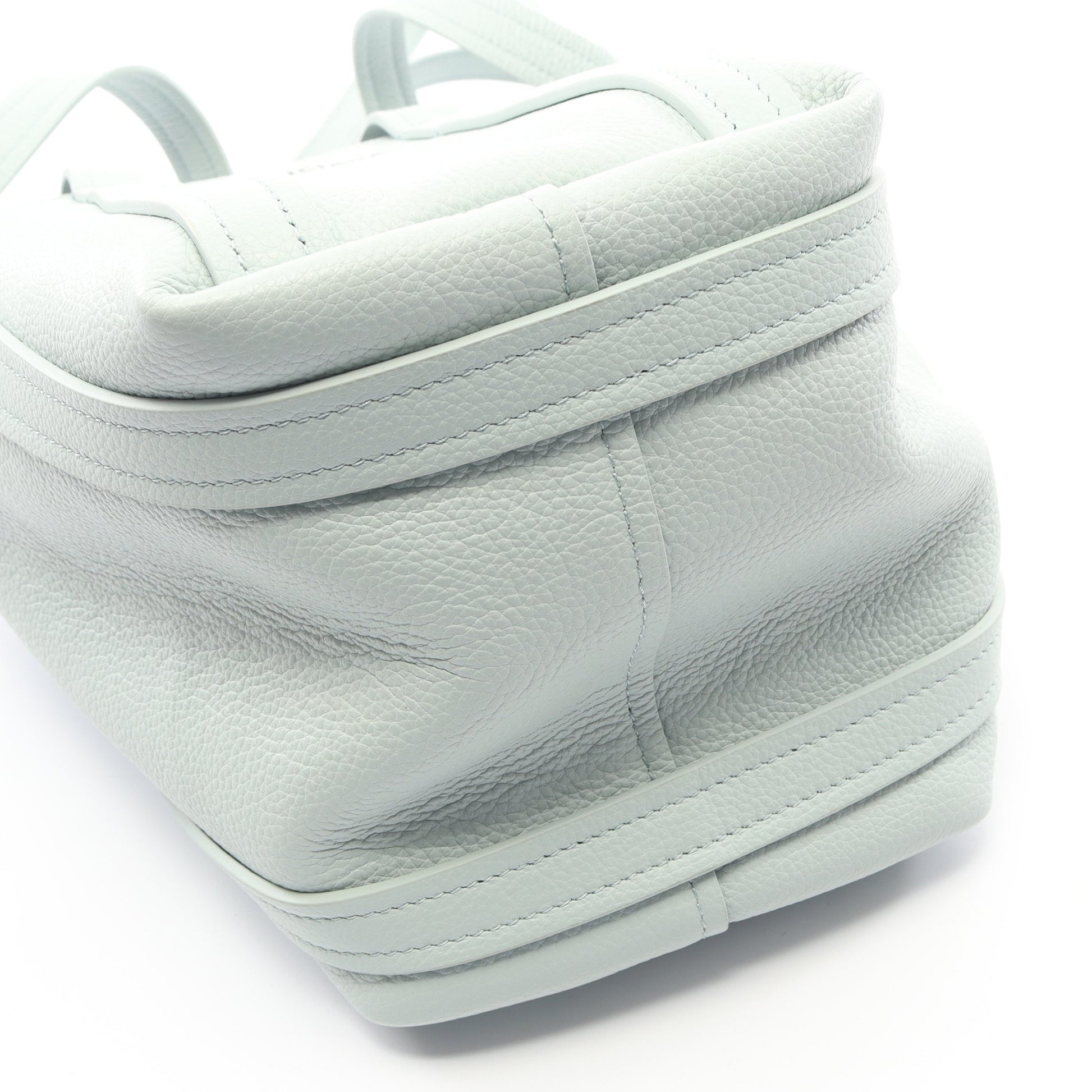 Everyday XS North South ハンドバッグ レザー ライトグリーン 2WAY バレンシアガ バッグ BALENCIAGA