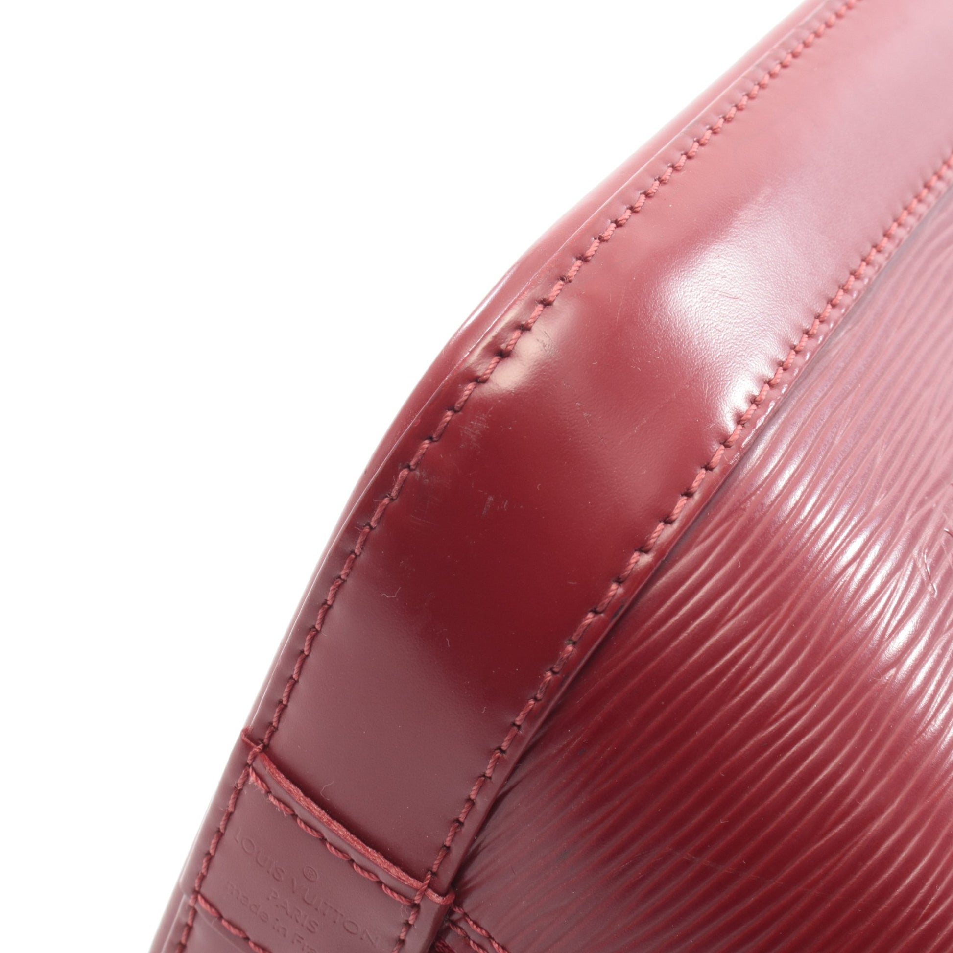 アルマPM エピ ルビー ハンドバッグ レザー レッド ルイヴィトン バッグ LOUIS VUITTON
