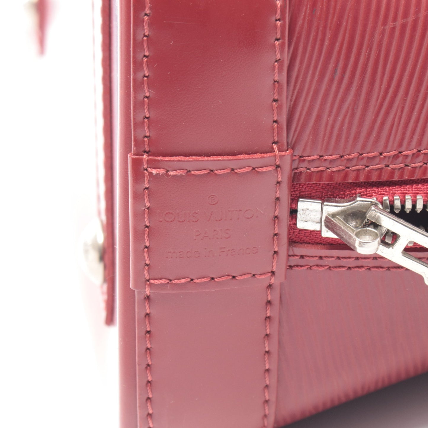 アルマPM エピ ルビー ハンドバッグ レザー レッド ルイヴィトン バッグ LOUIS VUITTON