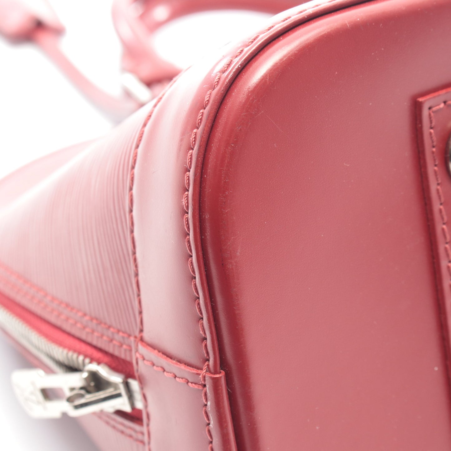 アルマPM エピ ルビー ハンドバッグ レザー レッド ルイヴィトン バッグ LOUIS VUITTON