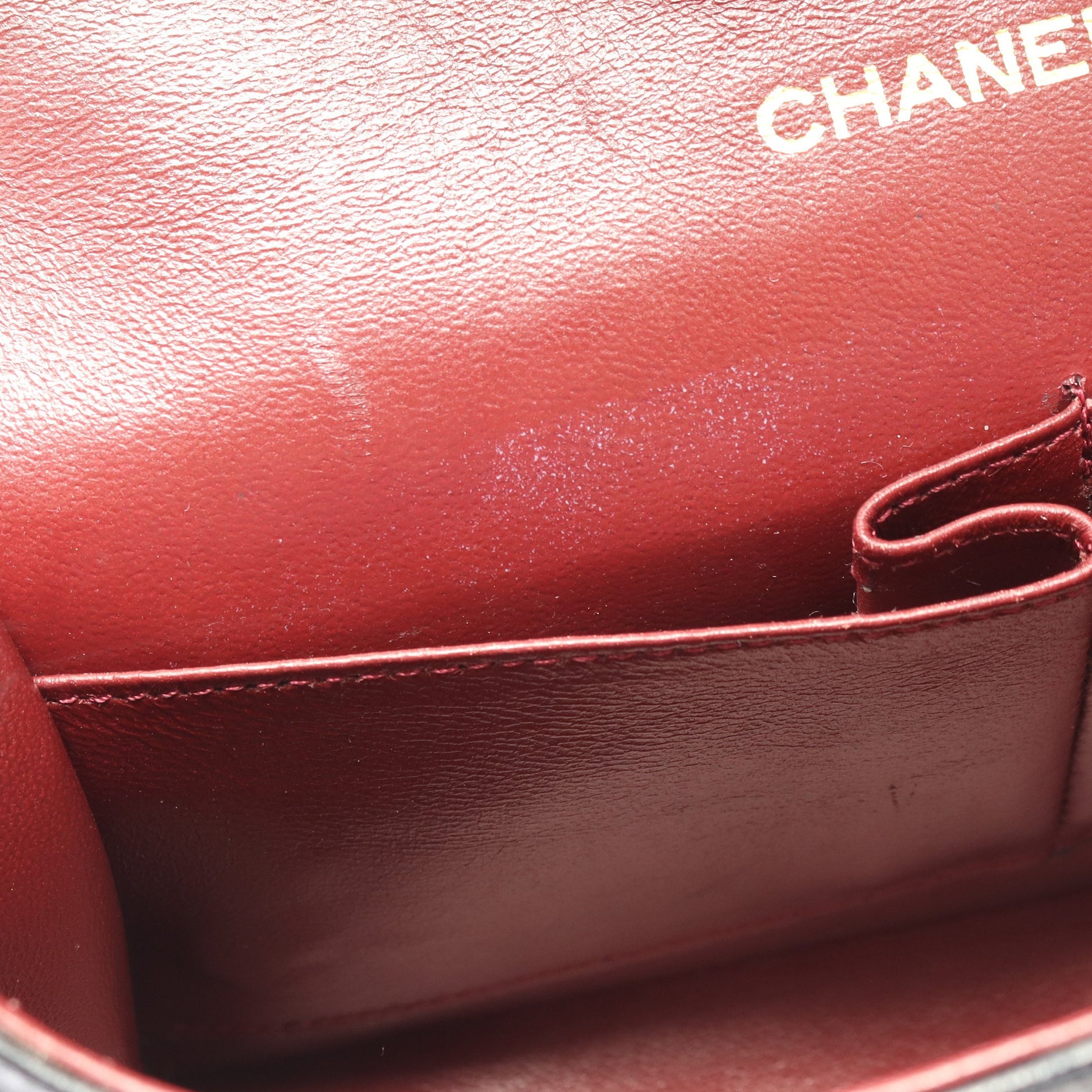 マトラッセ Wフラップ Wチェーンショルダーバッグ ラムスキン ブラック ゴールド金具 ヴィンテージ シャネル バッグ CHANEL