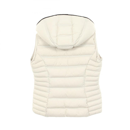 ALITERSE フード付き ダウンベスト ナイロン ホワイト ブラック モンクレール アウター MONCLER
