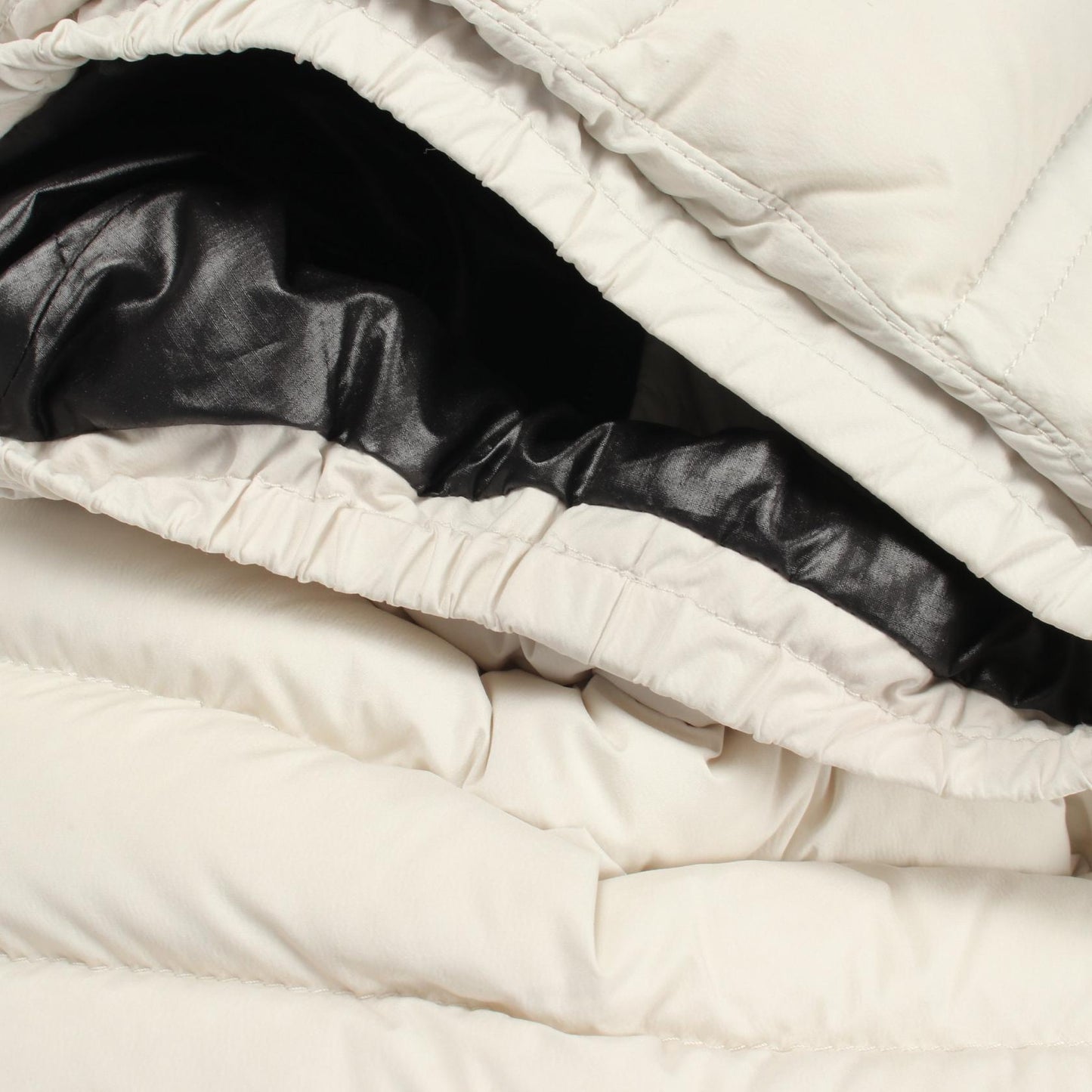 ALITERSE フード付き ダウンベスト ナイロン ホワイト ブラック モンクレール アウター MONCLER