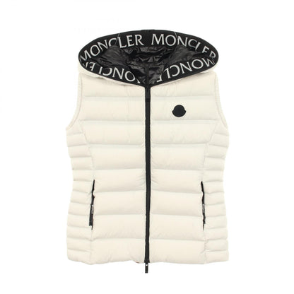 ALITERSE フード付き ダウンベスト ナイロン ホワイト ブラック モンクレール アウター MONCLER