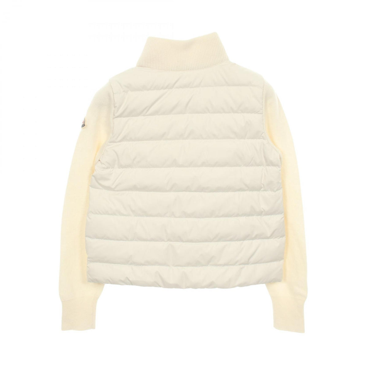 ニット切替 キッズ ダウンジャケット ウール オフホワイト モンクレール アウター MONCLER