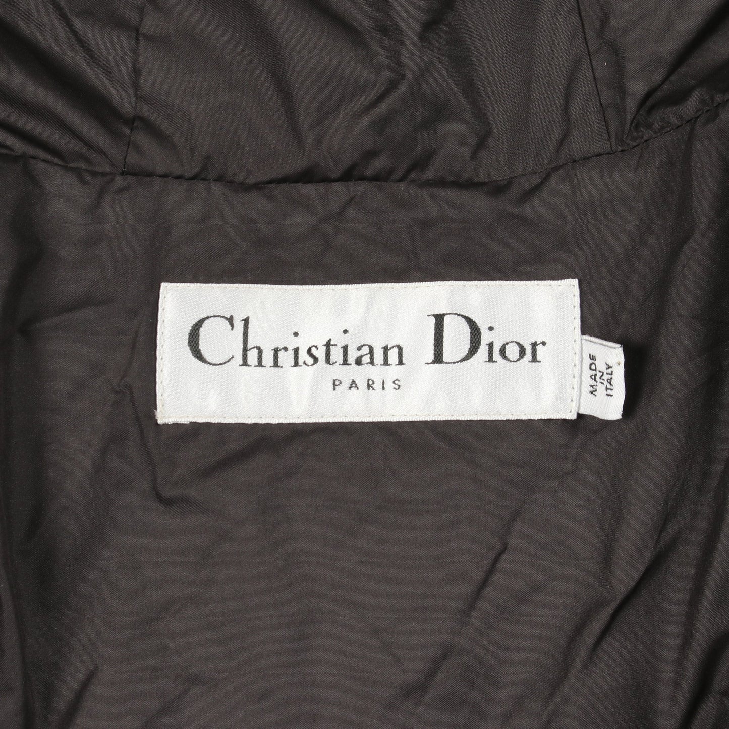 カモフラージュ フード付き 中綿 ショート ジャケット ネイビー クリスチャンディオール アウター Christian Dior