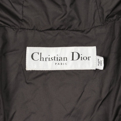 カモフラージュ フード付き 中綿 ショート ジャケット ネイビー クリスチャンディオール アウター Christian Dior