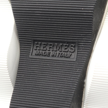 アンヴォル スニーカー ファブリック スエード ブラック エルメス シューズ HERMES