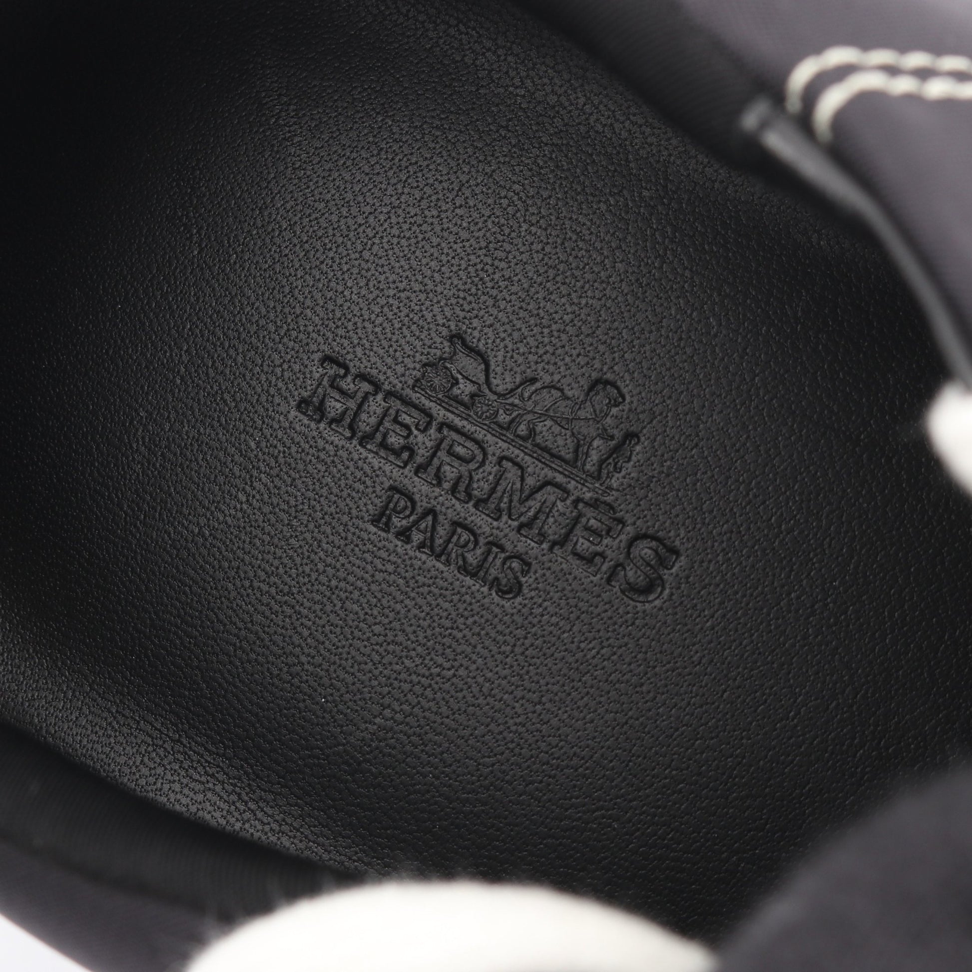 アンヴォル スニーカー ファブリック スエード ブラック エルメス シューズ HERMES