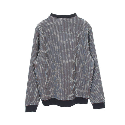 Quincaillerie Equestre 3D スウェットシャツ シルク ブルーグレー ネイビー エルメス トップス HERMES