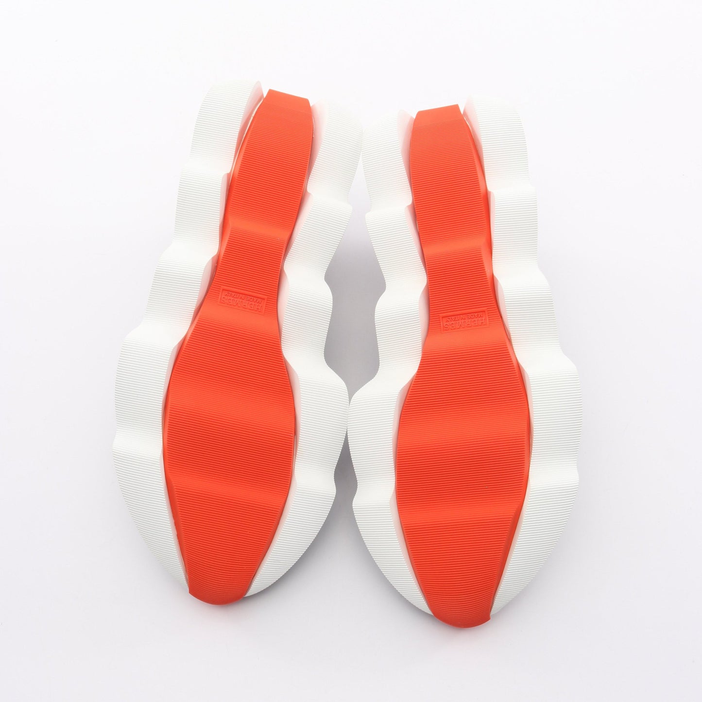 ECLAIR エクレール スリッポン スニーカー ニットファブリック ブラック ホワイト オレンジ エルメス シューズ HERMES