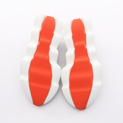 ECLAIR エクレール スリッポン スニーカー ニットファブリック ブラック ホワイト オレンジ エルメス シューズ HERMES