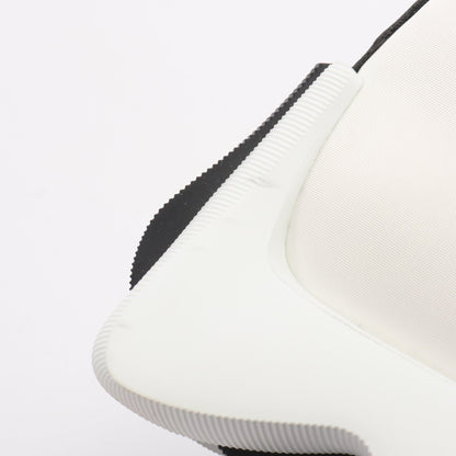 アンヴォル スニーカー ファブリック スエード オフホワイト ブラック エルメス シューズ HERMES