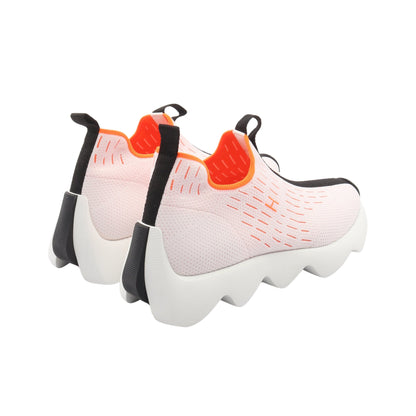 ECLAIR エクレール スリッポン スニーカー ニットファブリック ホワイト ブラック オレンジ エルメス シューズ HERMES