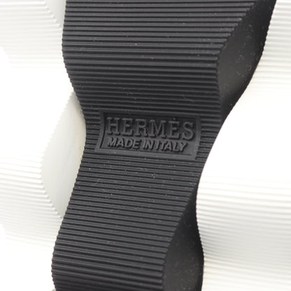ECLAIR エクレール スリッポン スニーカー ニットファブリック ホワイト ブラック オレンジ エルメス シューズ HERMES