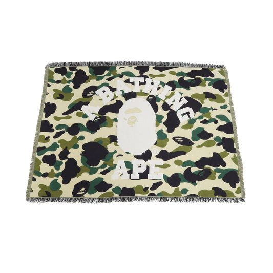1ST CAMO JACQUARD BLANKET ブランケット カーキベージュ カーキグリーン マルチカラー アベイシングエイプベイプ