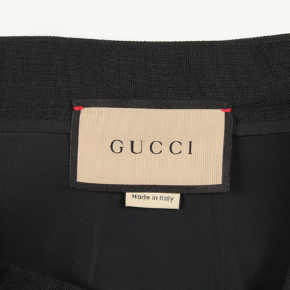 スカート ウール ブラック グッチ ボトムス GUCCI
