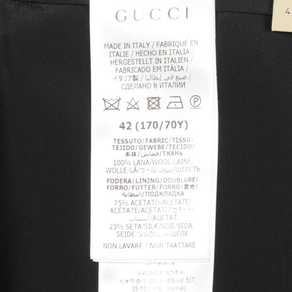 スカート ウール ブラック グッチ ボトムス GUCCI