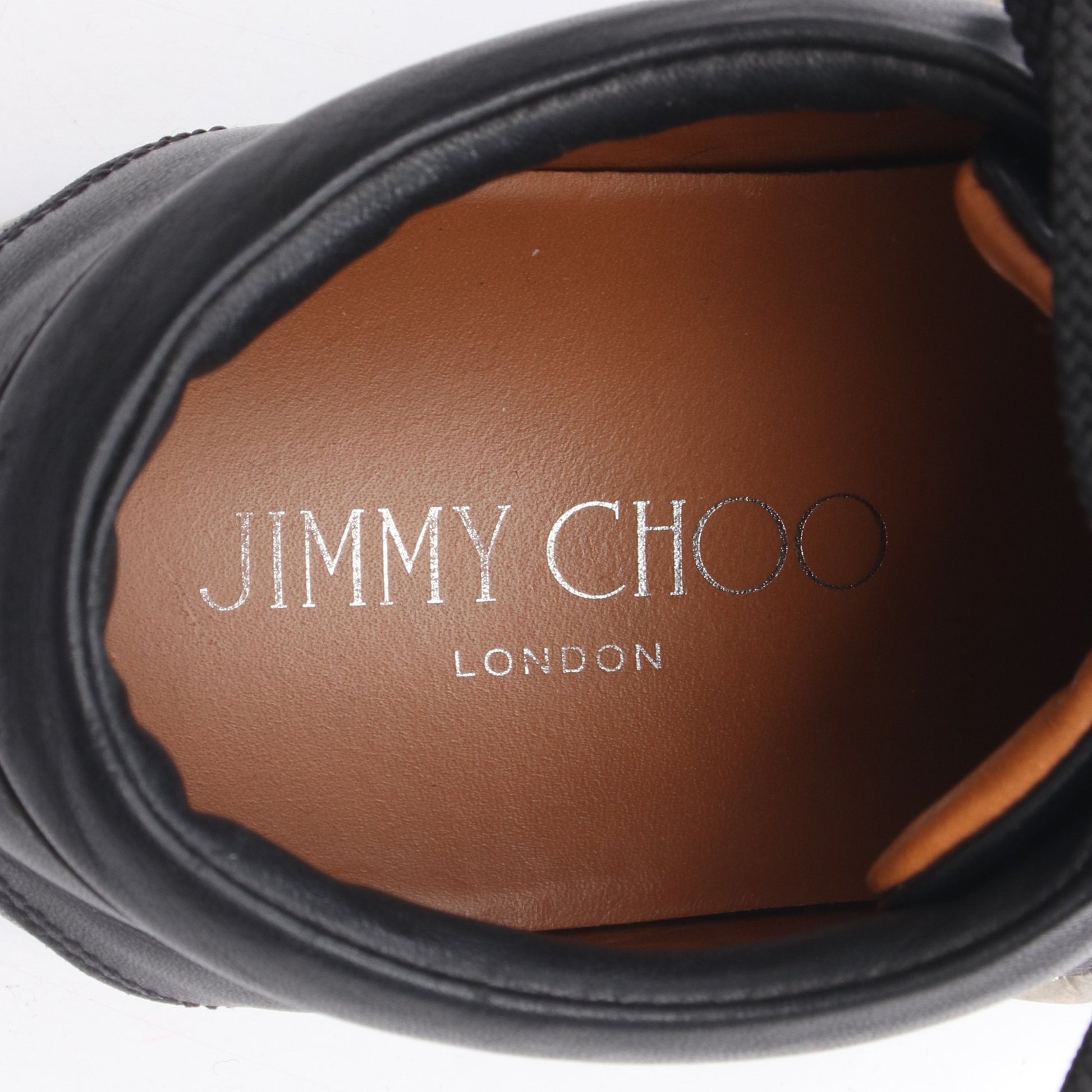 スタースタッズ スニーカー レザー ブラック ジミーチュウ シューズ JIMMY CHOO
