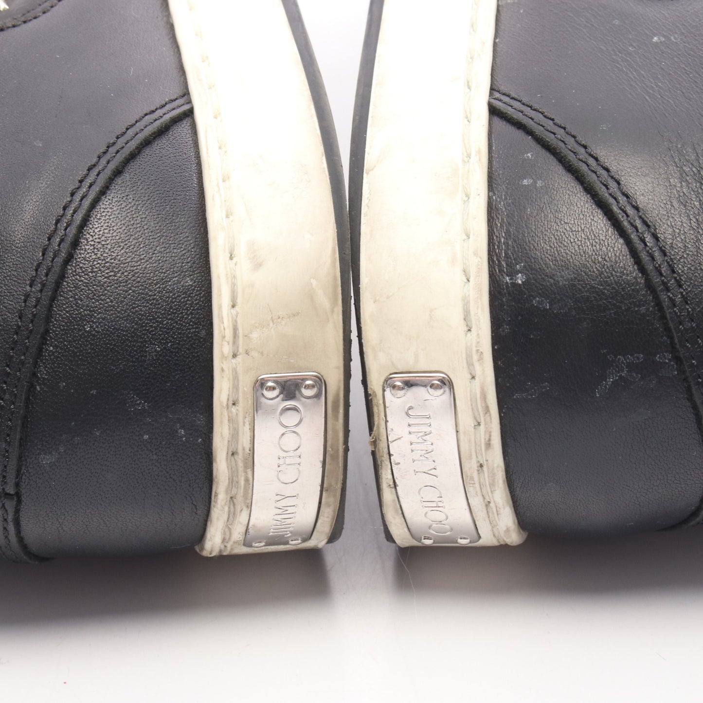 スタースタッズ スニーカー レザー ブラック ジミーチュウ シューズ JIMMY CHOO