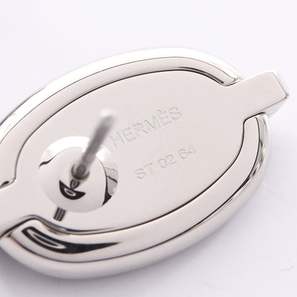 ミニ マイヨン ピアス ピアス シルバー ブラック エルメス アクセサリー HERMES