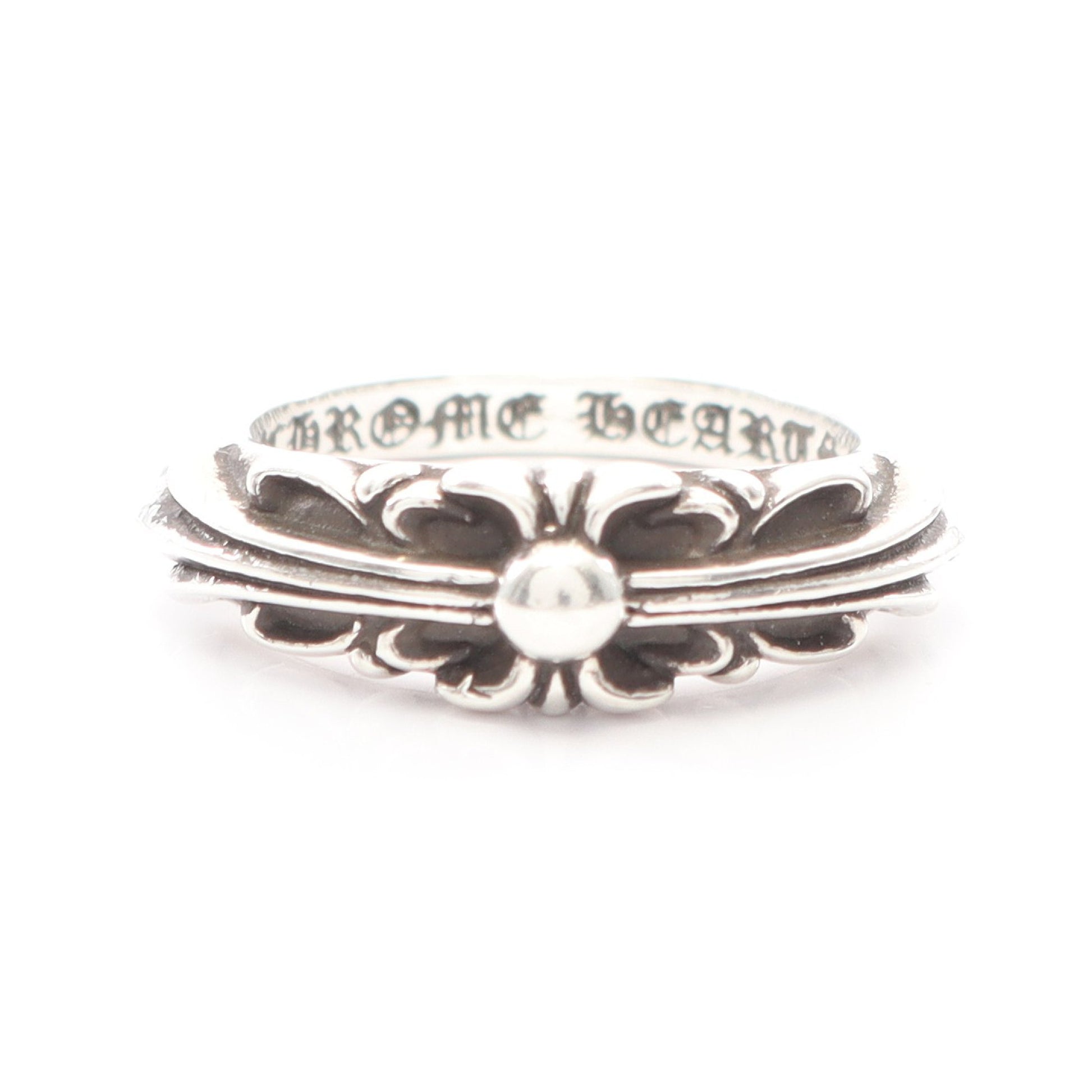 BABY CLASSIC ベイビークラシックフローラルクロス リング 指輪 SV925 シルバー クロムハーツ アクセサリー Chrome Hearts