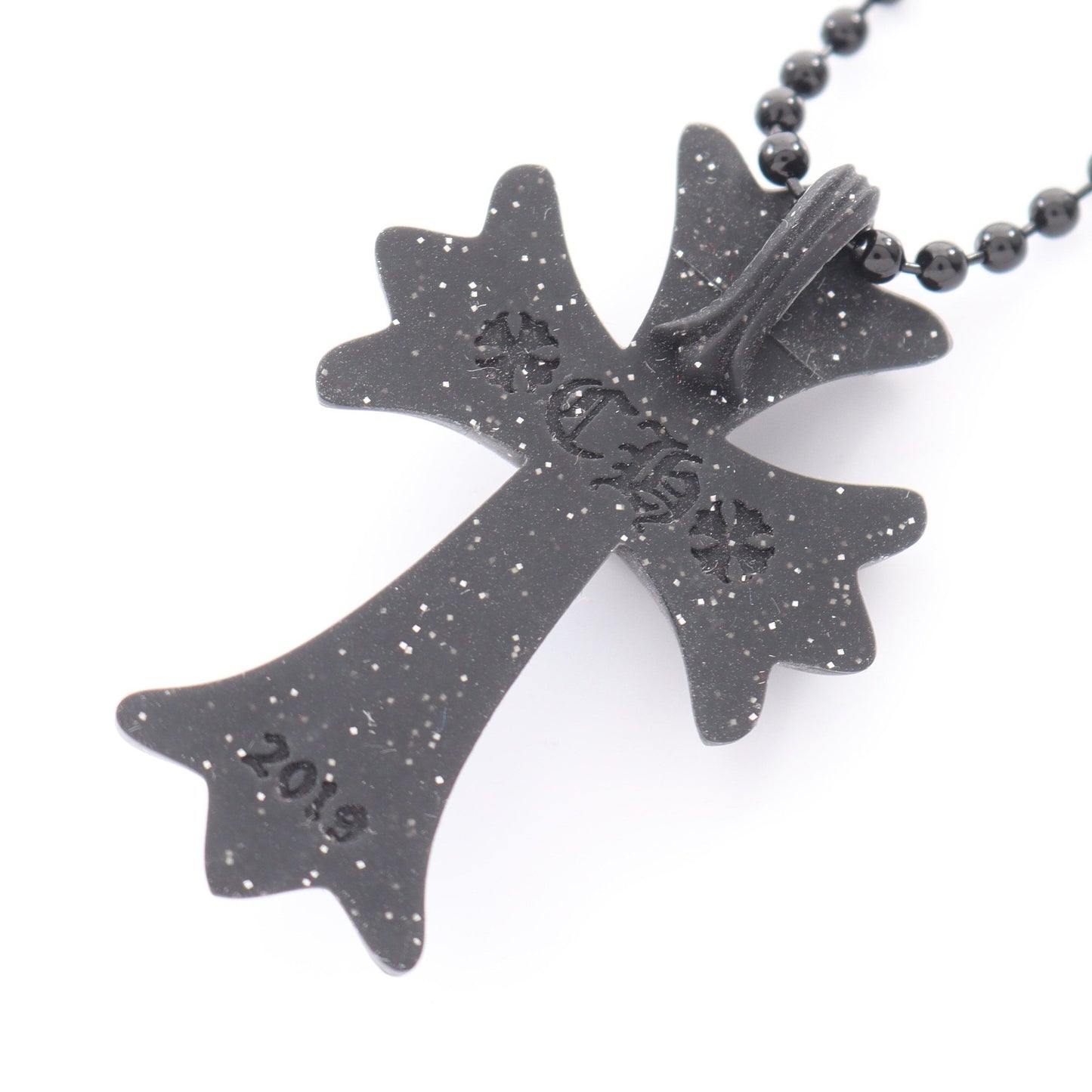 シリコンクロス ネックレス ラバー ブラック クロムハーツ アクセサリー Chrome Hearts