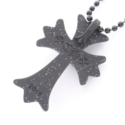 シリコンクロス ネックレス ラバー ブラック クロムハーツ アクセサリー Chrome Hearts