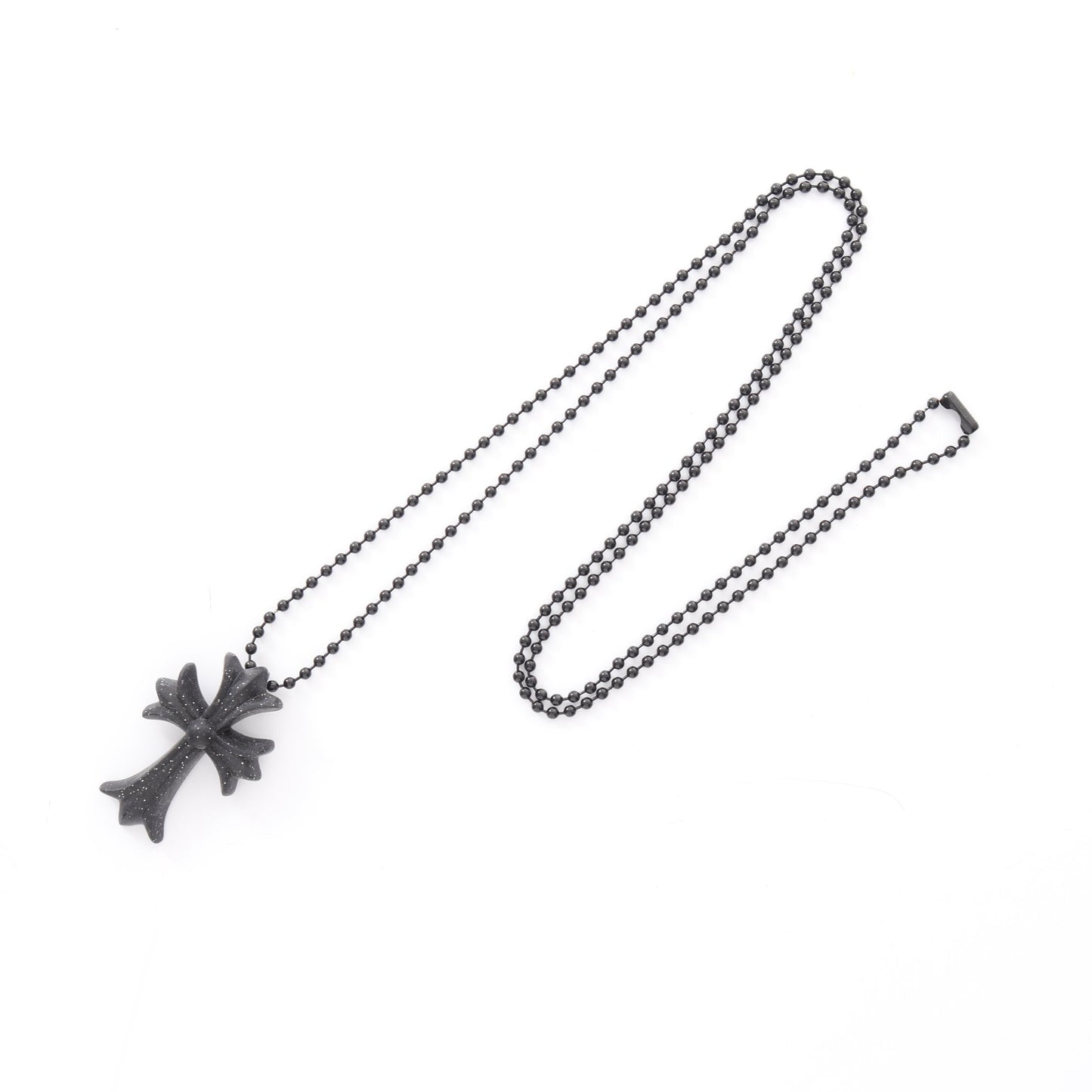 シリコンクロス ネックレス ラバー ブラック クロムハーツ アクセサリー Chrome Hearts
