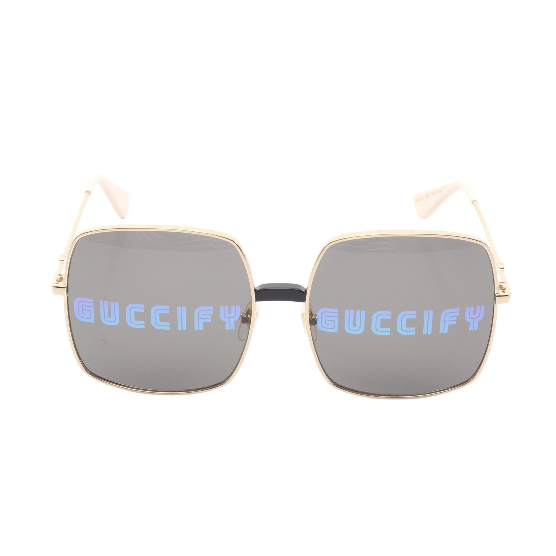GUCCIFY サングラス GP ゴールド アイボリー グッチ 財布・小物 GUCCI
