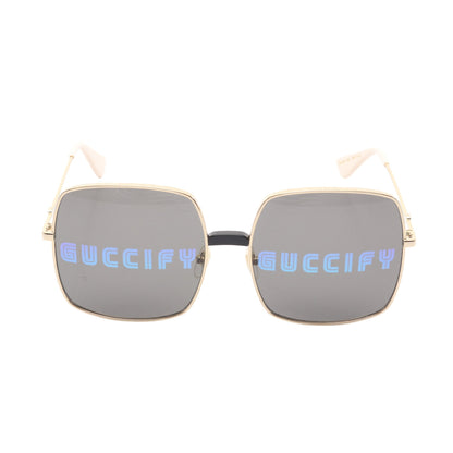GUCCIFY サングラス GP ゴールド アイボリー グッチ 財布・小物 GUCCI